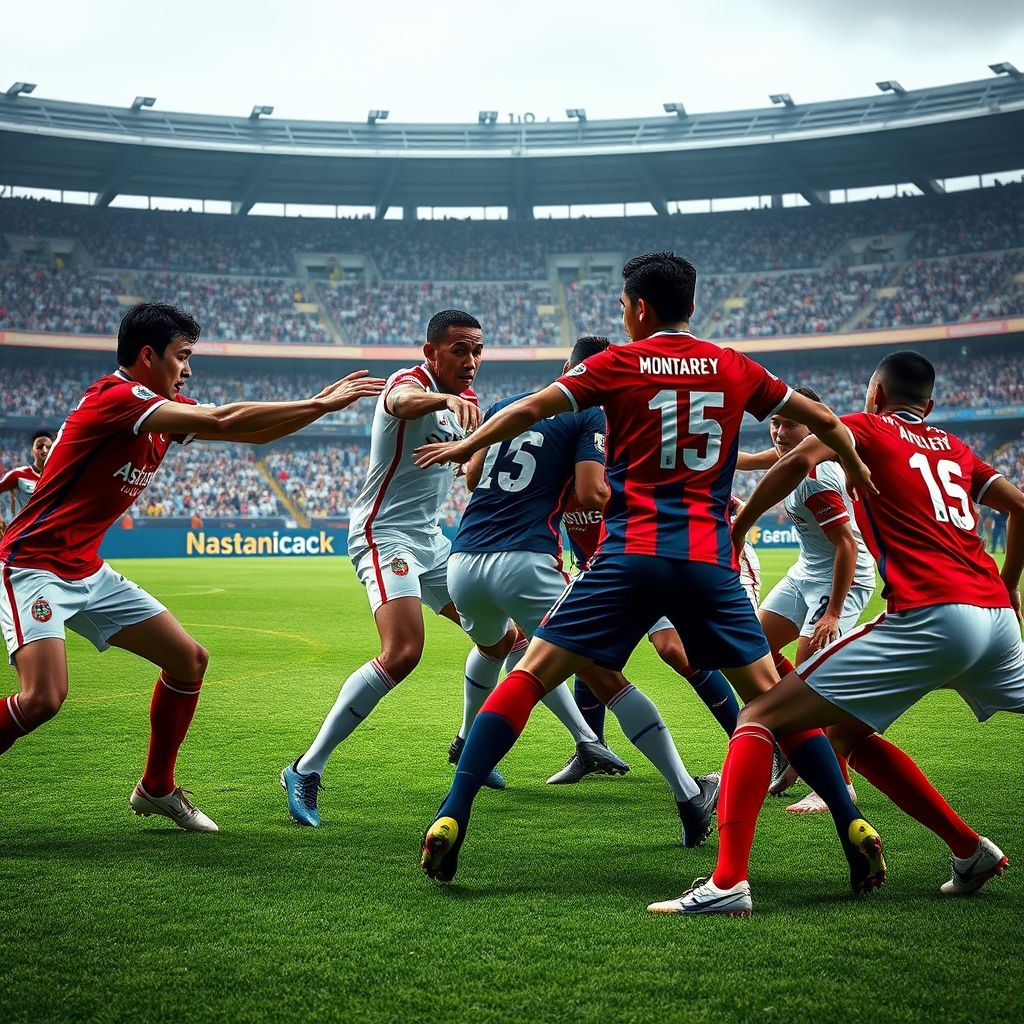 三亿体育体育app-鹿岛鹿角防线稳固，力拼蒙特雷全力拿分